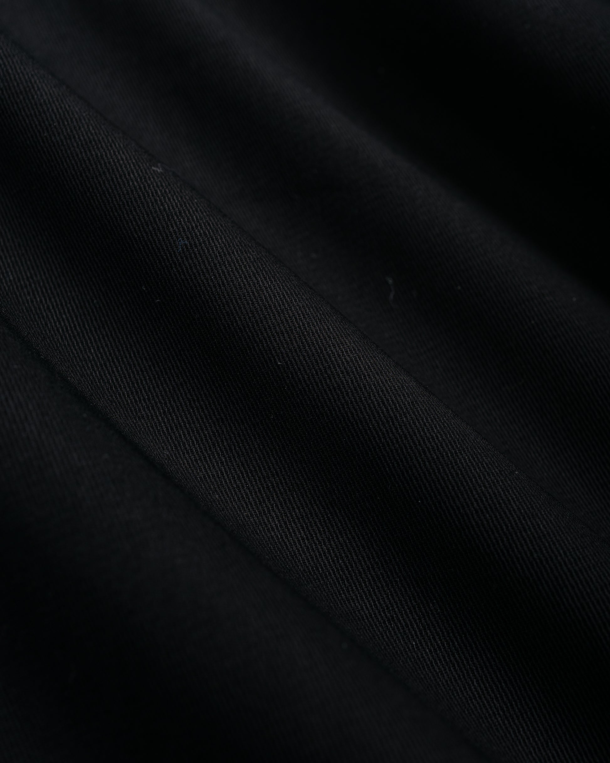 lost & found MARKAWARE MARKAWARE Triple Pleated Easy Trousers Organic Cotton Voile Yarn Twill Black