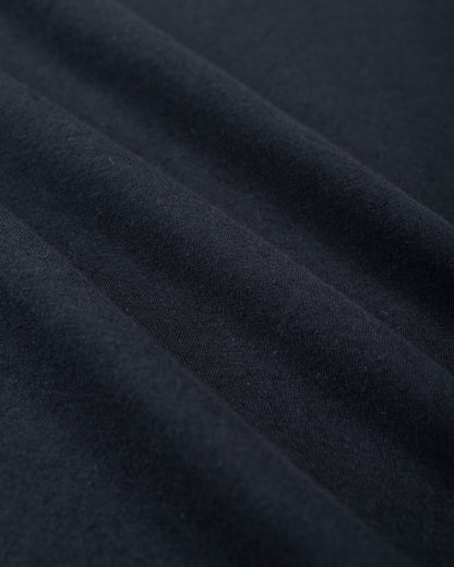 lost & found Margaret Howell MHL Simple T-Shirt Organic Cotton Linen Jersey Navy