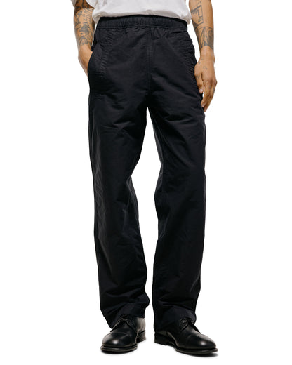 lost & found Margaret Howell MHL Wide Leg Jogger Dry Cotton Linen Black