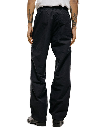 lost & found Margaret Howell MHL Wide Leg Jogger Dry Cotton Linen Black