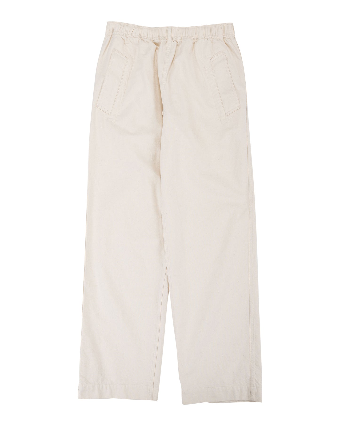 lost & found Margaret Howell MHL Wide Leg Jogger Workwear Cotton Twill Off White