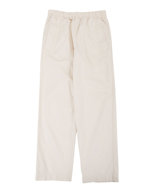 lost & found Margaret Howell MHL Wide Leg Jogger Workwear Cotton Twill Off White