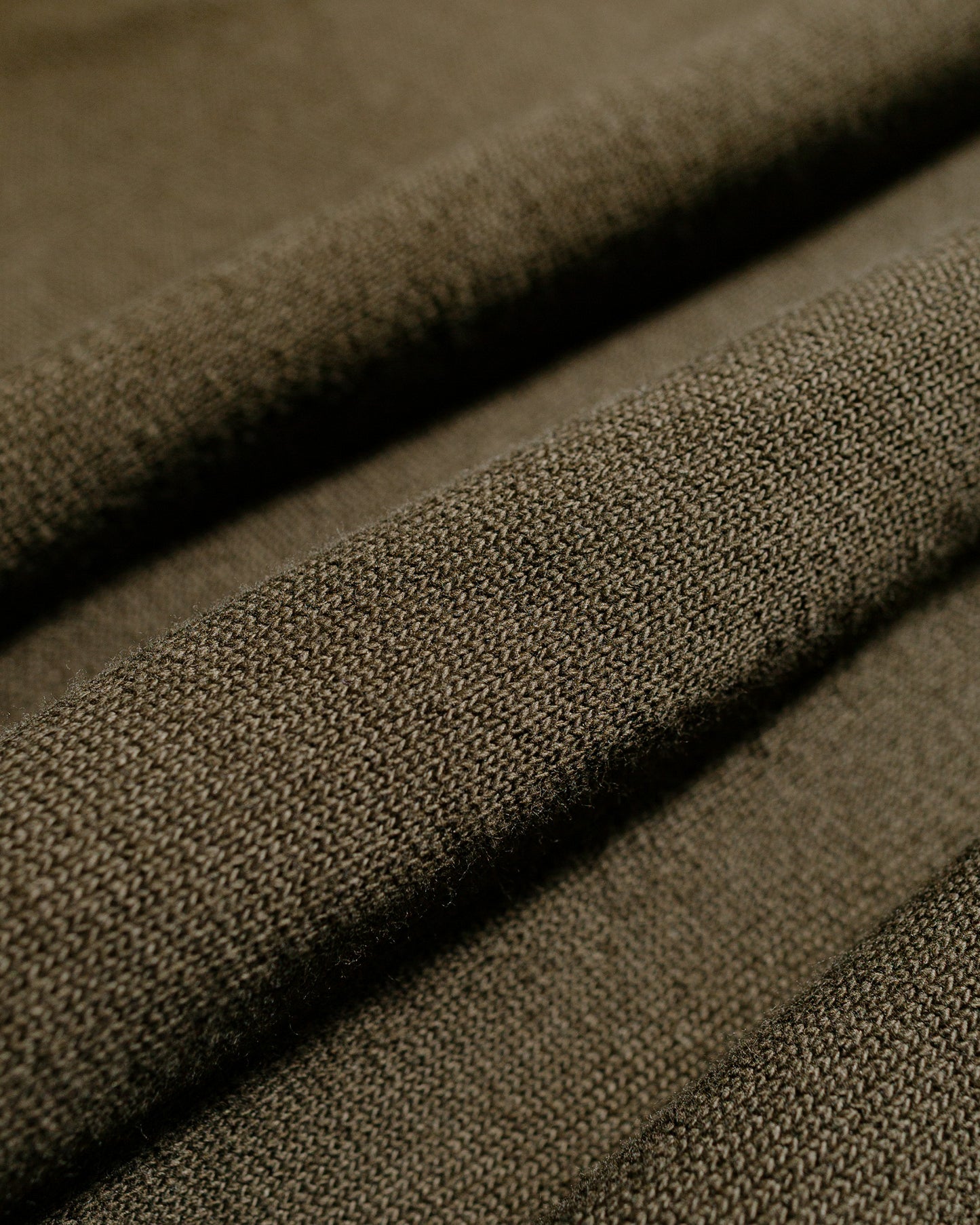 lost & found Margaret Howell MHL Button Hoodie Open End Jersey Seaweed