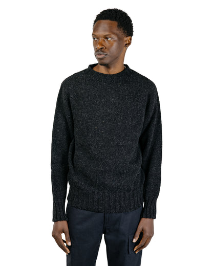 MHL Chunky Seamless Crew Neck Rustic Wool Pewter