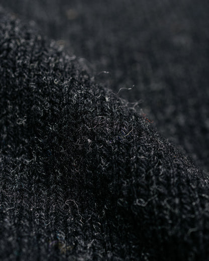MHL Chunky Seamless Crew Neck Rustic Wool Pewter