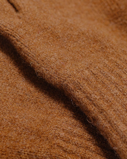 lost & found Margaret Howell MHL Cut Off Glove Lambswool Conker