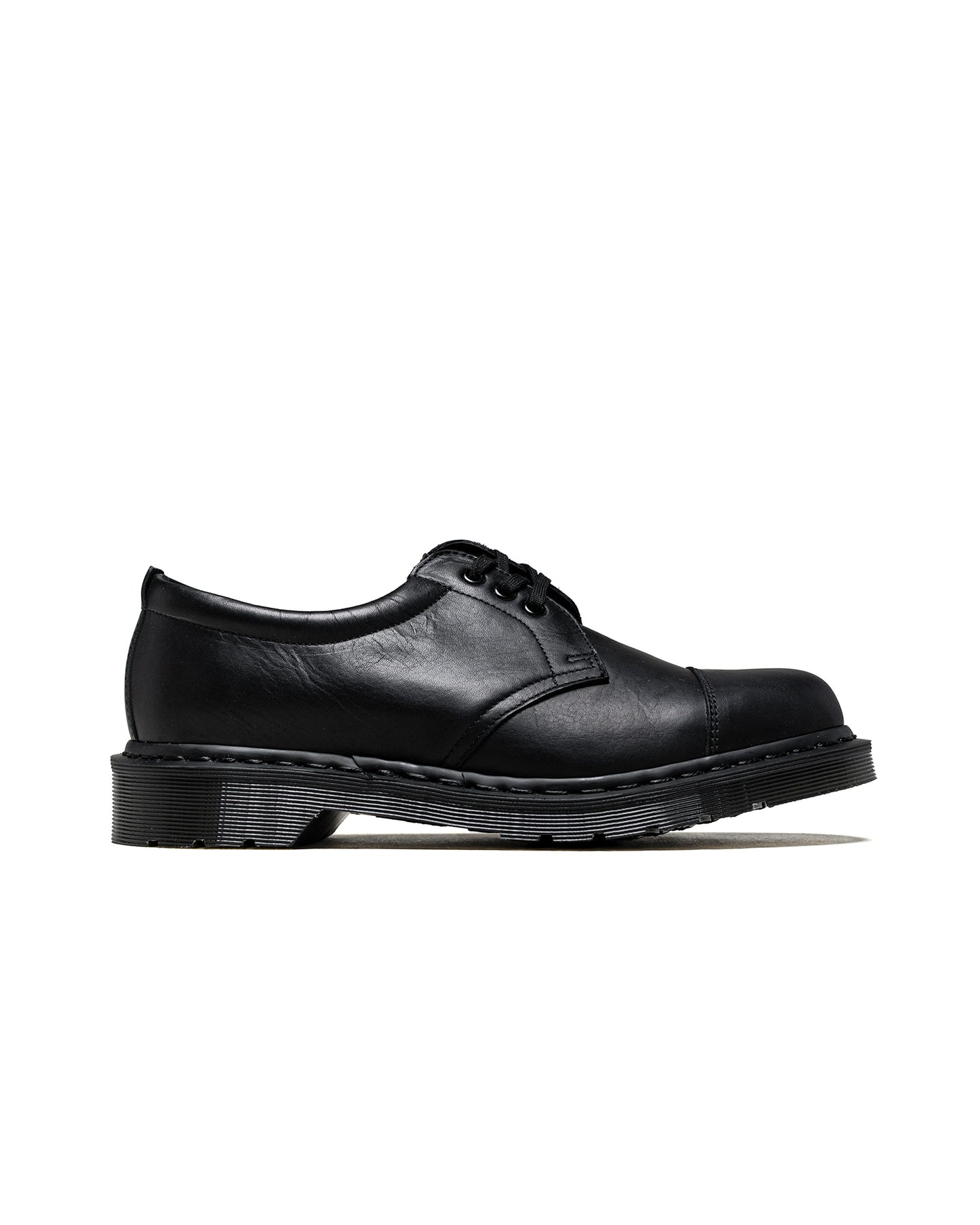 lost & found Margaret Howell MHL Dr. Marten 1461 Oxford Black Grained Oiled