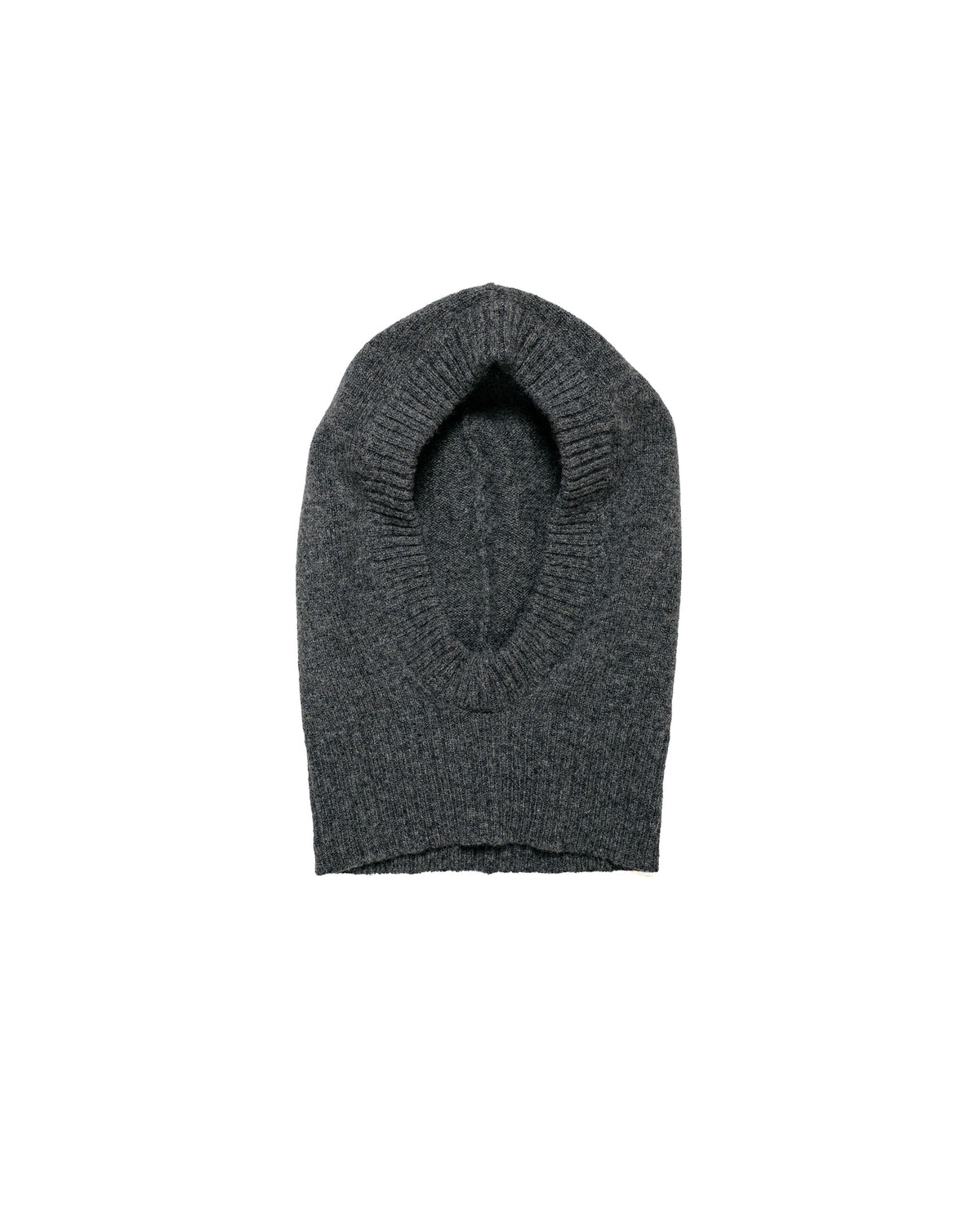 MHL Felted Hood Lambswool Grey Heather