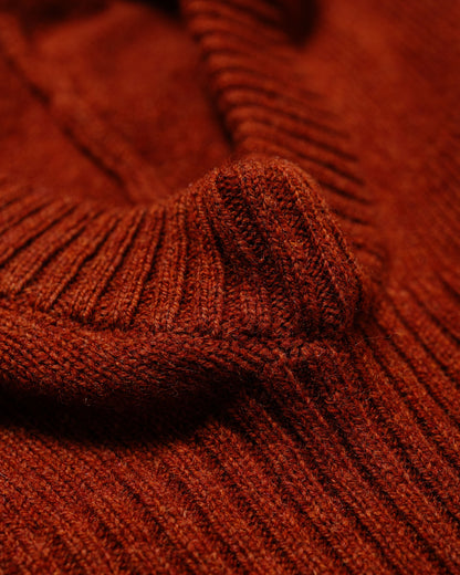 MHL Felted Hood Lambswool Sienna