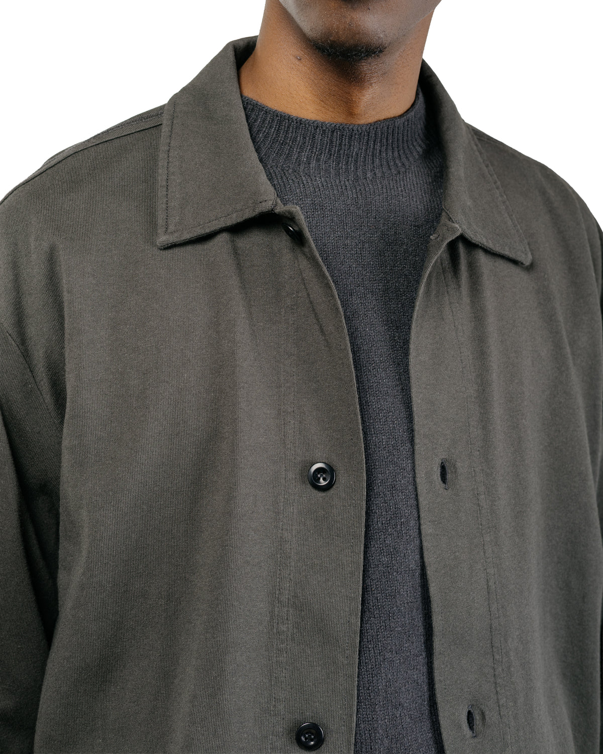 MHL Jersey Shirt Heavy Cotton Jersey Pewter
