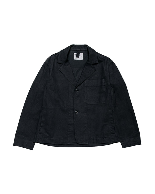 MHL Minimal Blazer Raised Cotton Drill Black