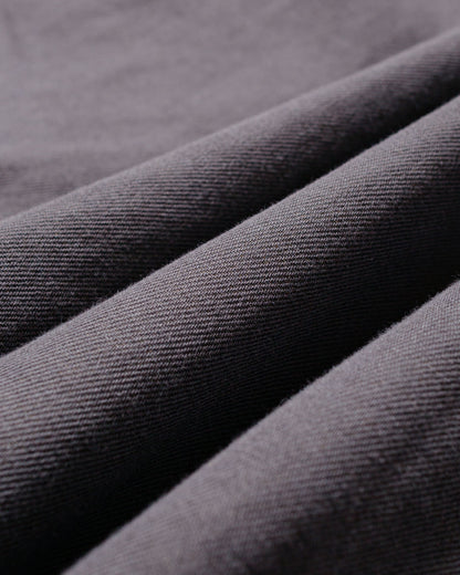 lost & found Margaret Howell MHL Overhead Shirt Cotton Wool Drill Graphite