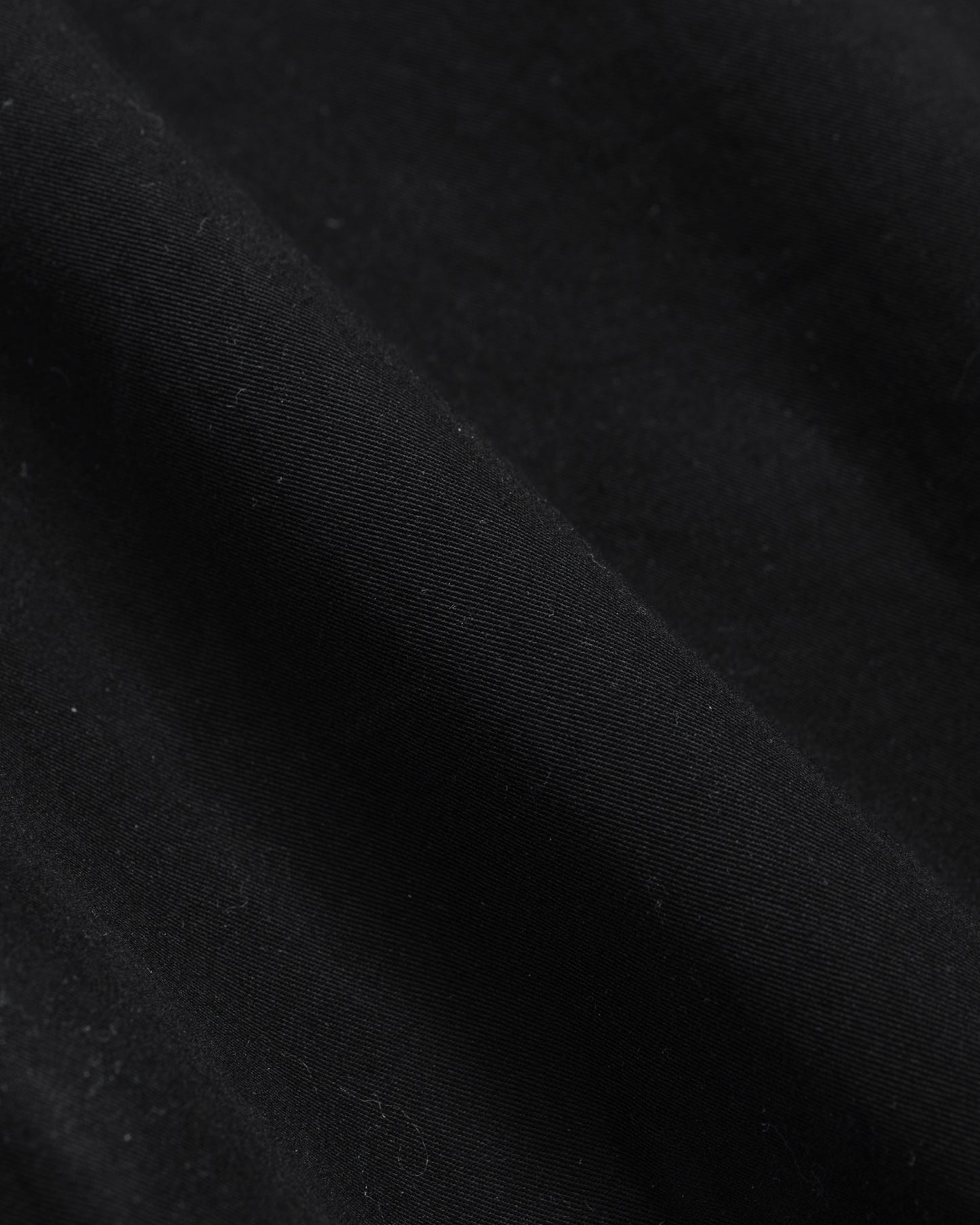 lost & found Margaret Howell MHL Patch Pocket Utility Trousers Matte Cotton Twill Black