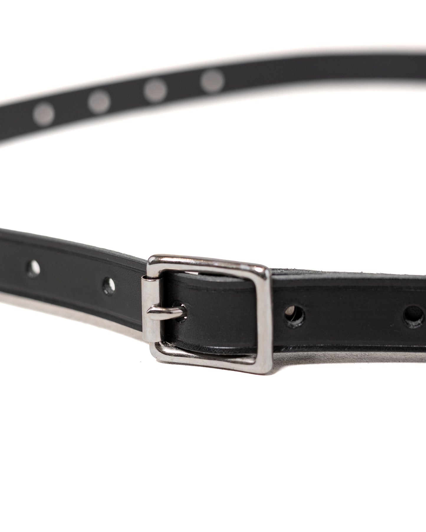 lost & found Margaret Howell MHL Scout Belt Leather Black