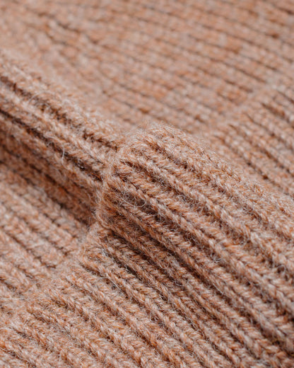 lost & found Margaret Howell MHL Simple Ribbed Beanie British Wool Mineral