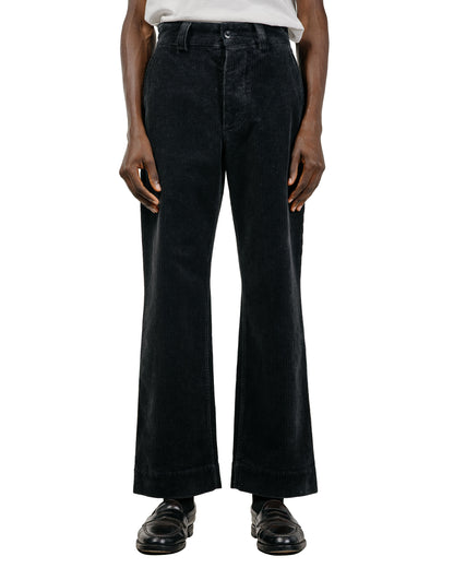 MHL Simple Trousers 8 Wale Cotton Corduroy Slate