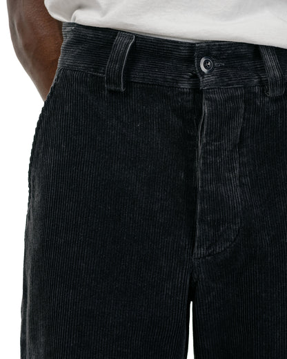 MHL Simple Trousers 8 Wale Cotton Corduroy Slate