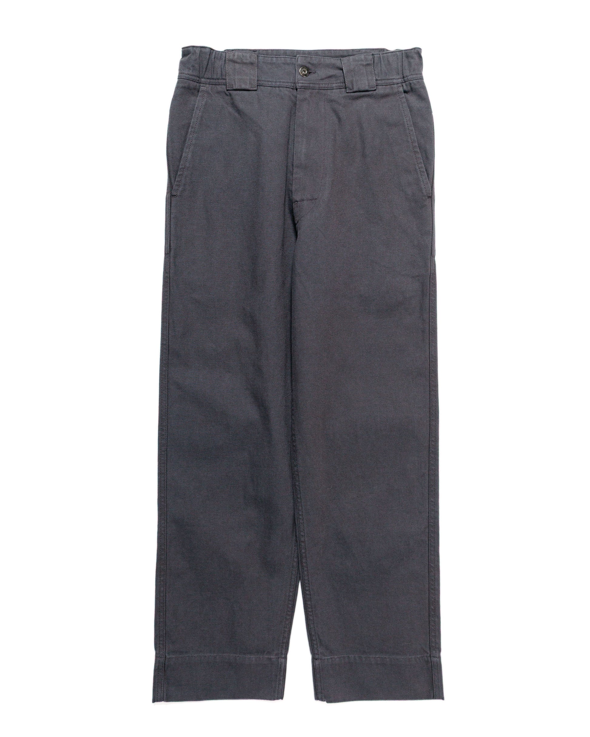lost & found Margaret Howell MHL Sports Trouser Cotton Wool Drill Graphite