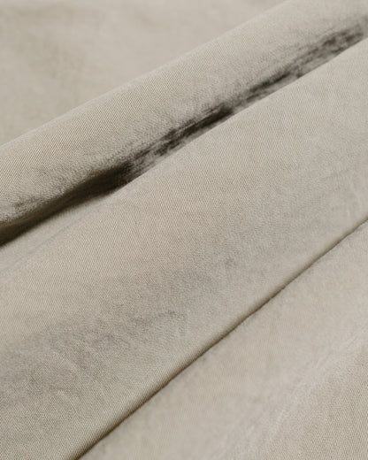 lost & found Margaret Howell MHL Stitch Pleat Trouser Tough Cotton Twill Eucalyptus