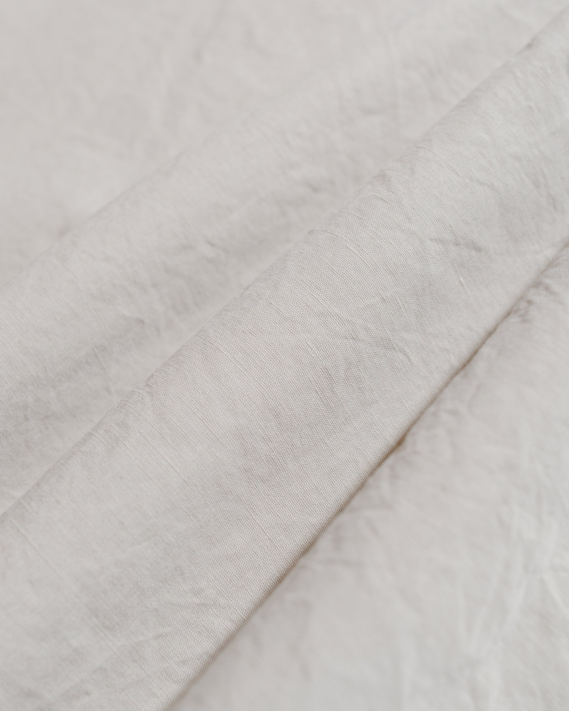 lost & found Margaret Howell MHL Storm Flap Shirt Dry Cotton Linen Pale Stone