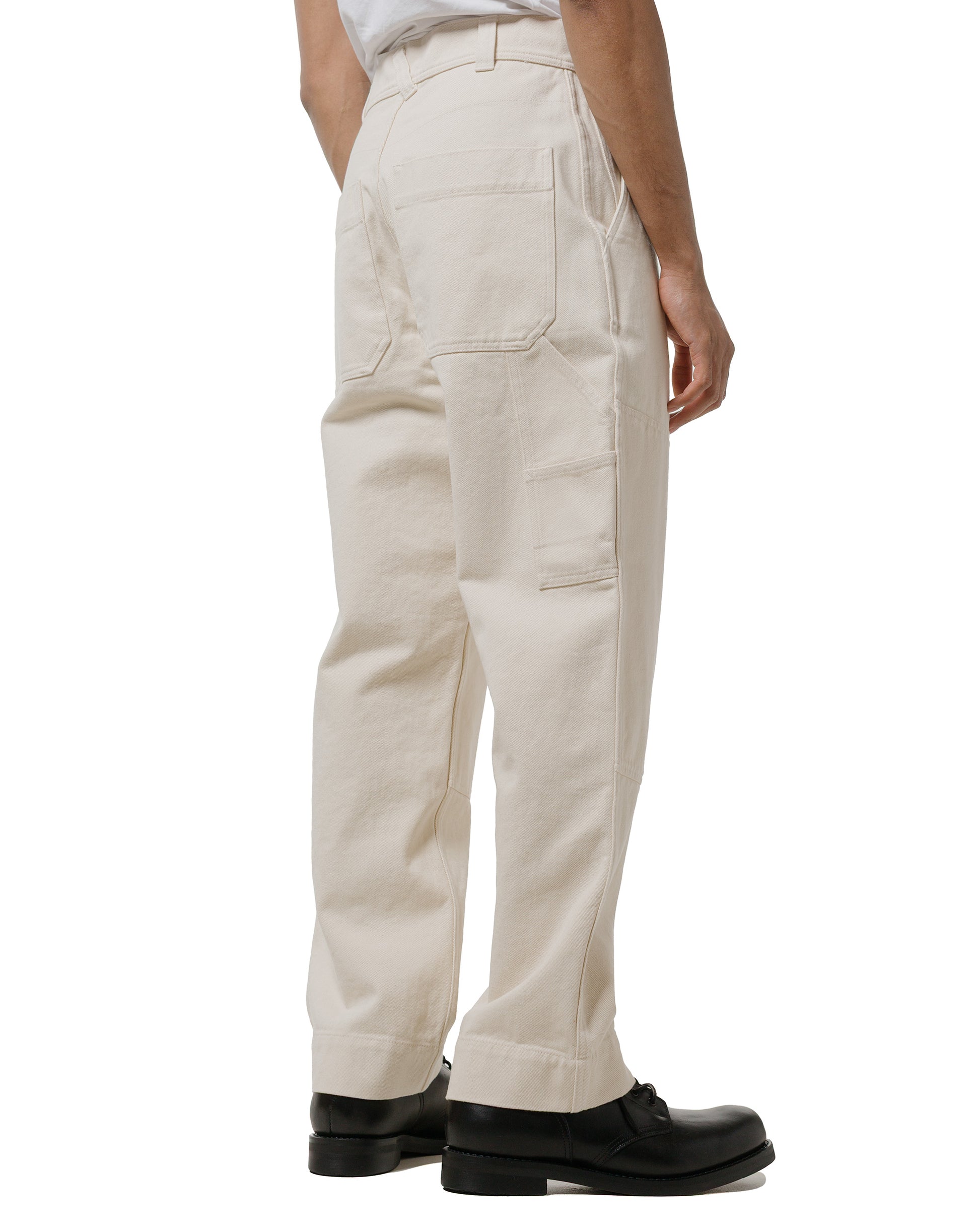 lost & found Margaret Howell MHL Tool Pocket Trousers Natural Cotton Denim Natural