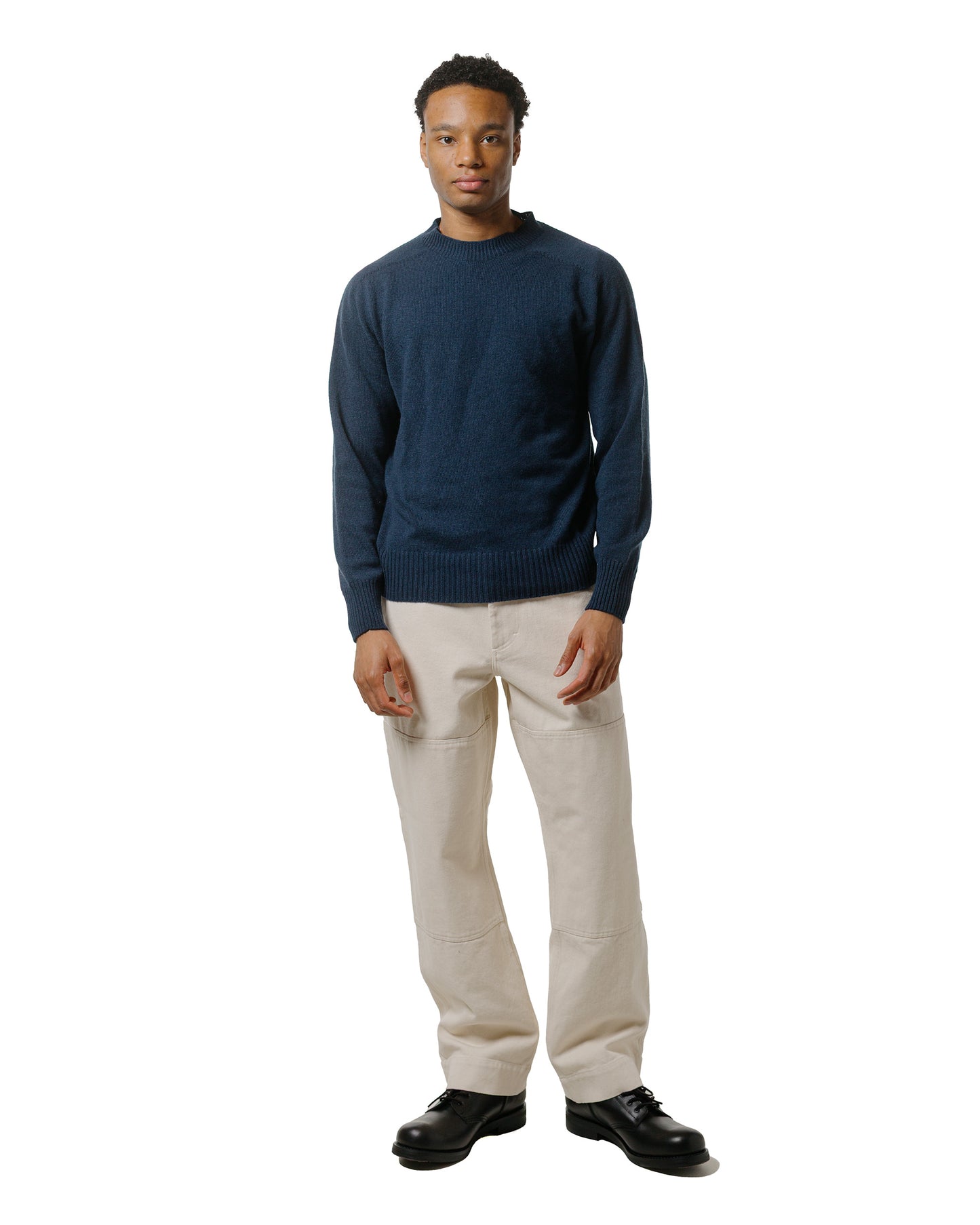 lost & found Margaret Howell MHL Tool Pocket Trousers Natural Cotton Denim Natural