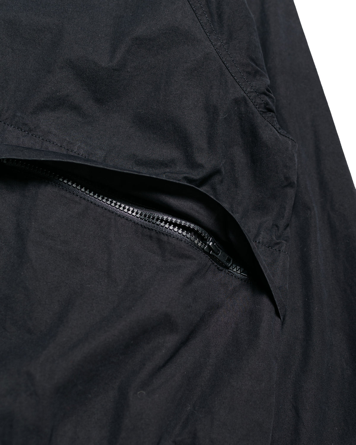 MHL Track Jacket Crisp Cotton Poplin Black