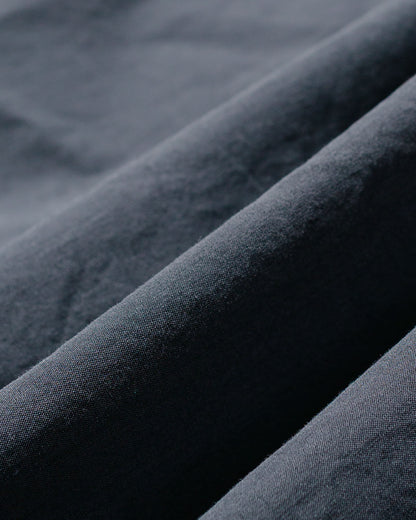 lost & found Margaret Howell Margaret Howell Basic Shirt Yarn Dye Cotton Shirting Charcoal