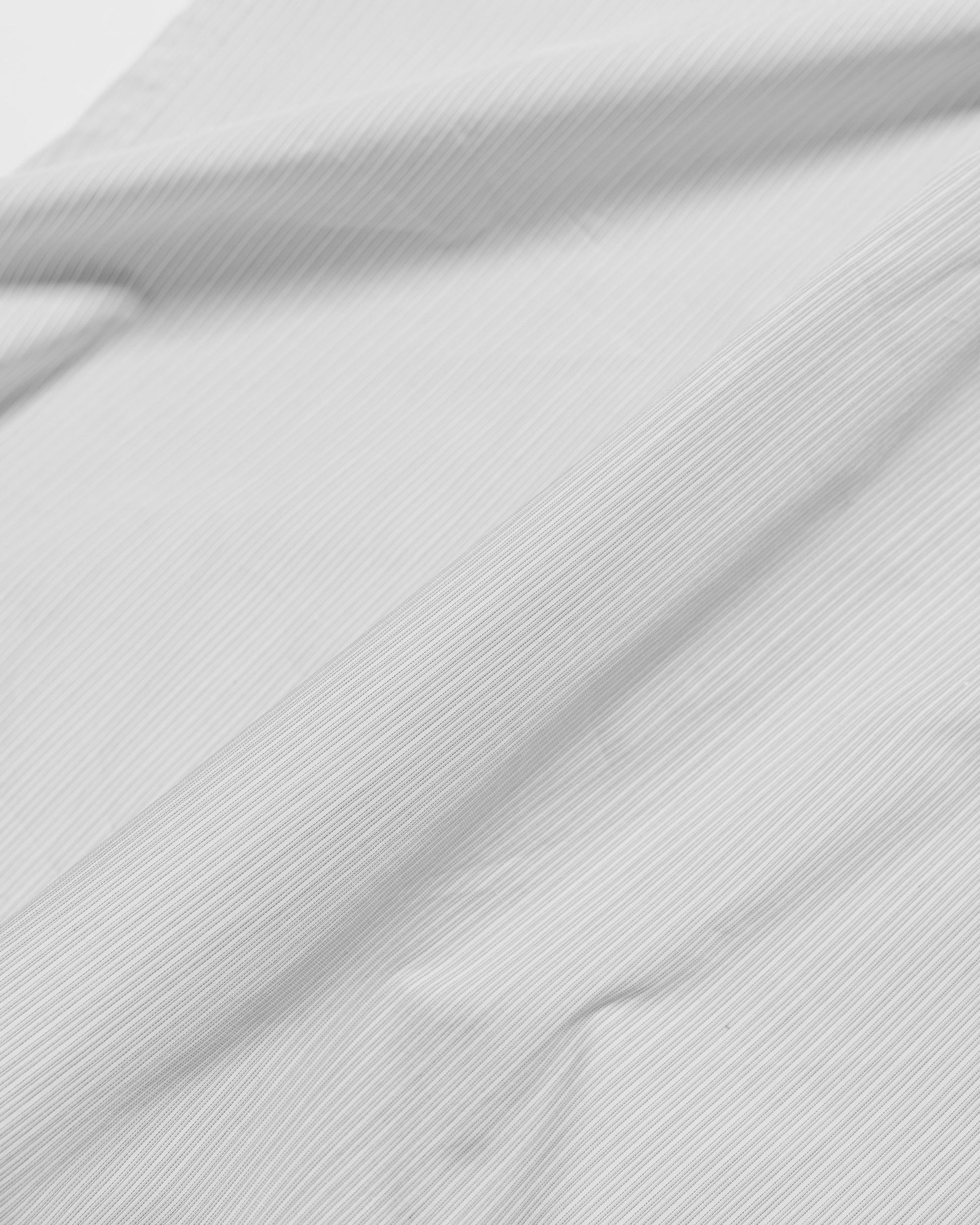 lost & found Margaret Howell Margaret Howell Half Placket Shirt Fine Stripe Cotton Poplin Grey/White