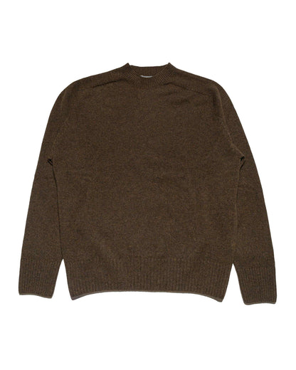 lost & found Margaret Howell Margaret Howell Seamless Crew Neck Merino Cashmere Bracken