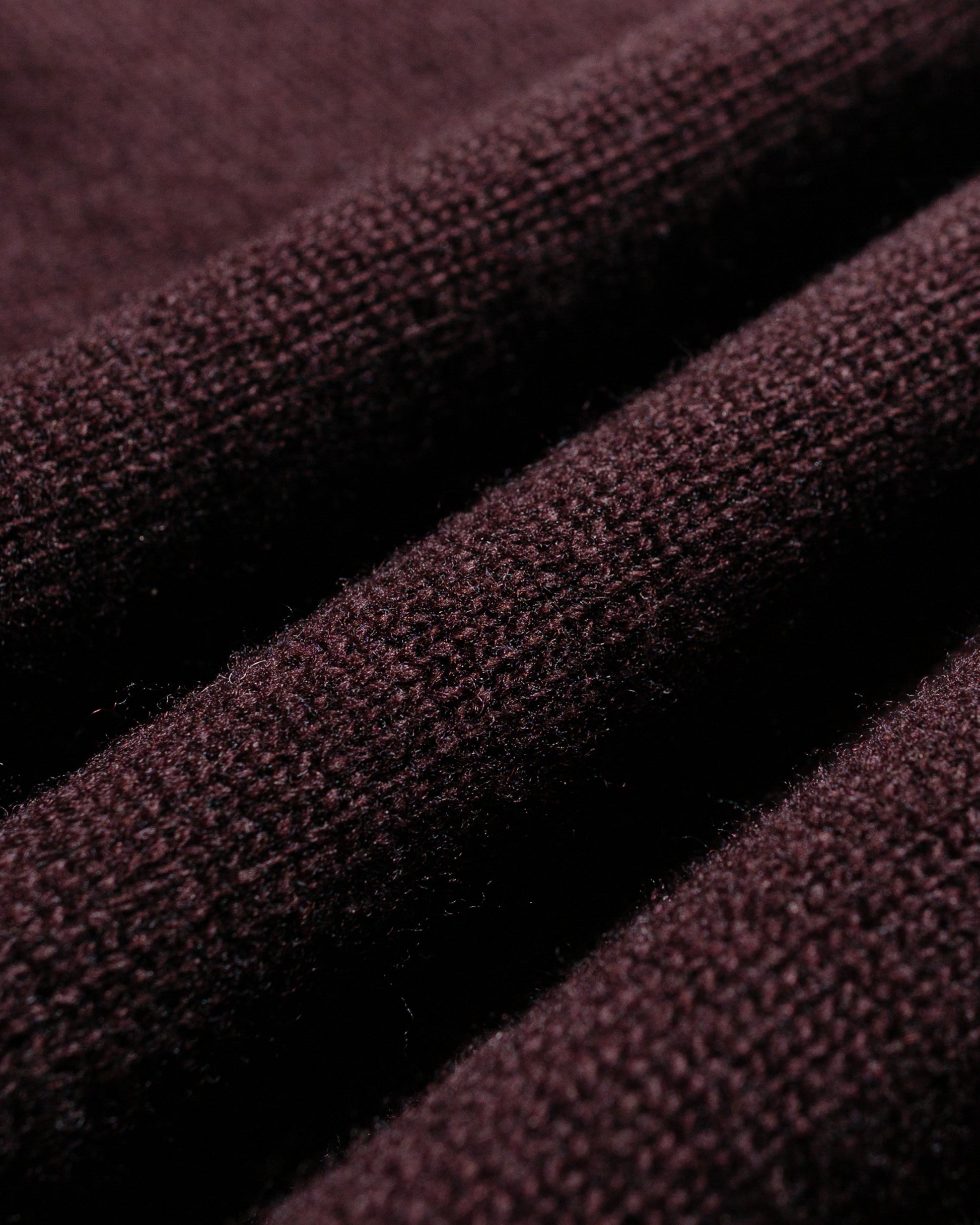 lost & found Margaret Howell Margaret Howell Single Pocket Crew Geelong Lambswool Mahogany