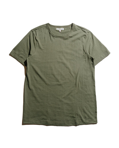 lost & found Merz B. Schwanen Merz B. Schwanen 1950s Loopwheeled T-Shirt Army