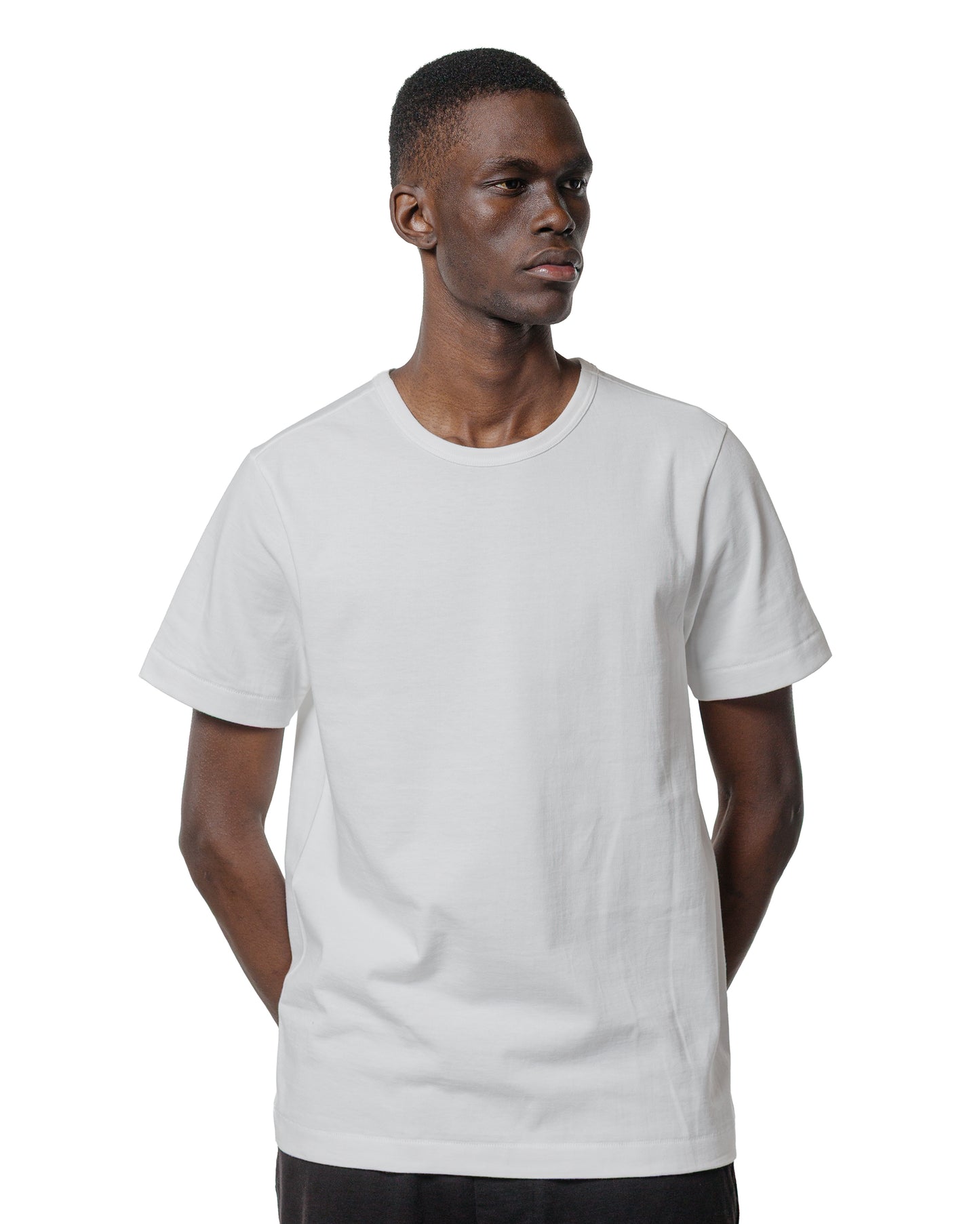 lost & found Merz B. Schwanen Merz B. Schwanen 215 Loopwheeled T-Shirt White