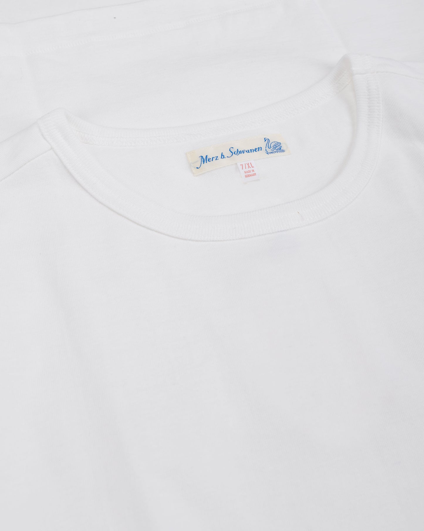 lost & found Merz B. Schwanen Merz B. Schwanen 215 Loopwheeled T-Shirt White