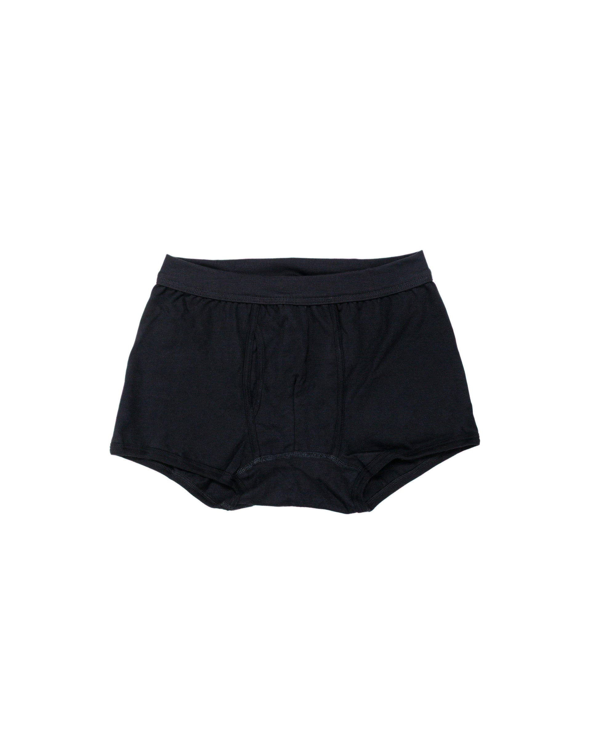 lost & found Merz B. Schwanen Merz B. Schwanen 254 Loopwheel Boxer Brief Deep Black