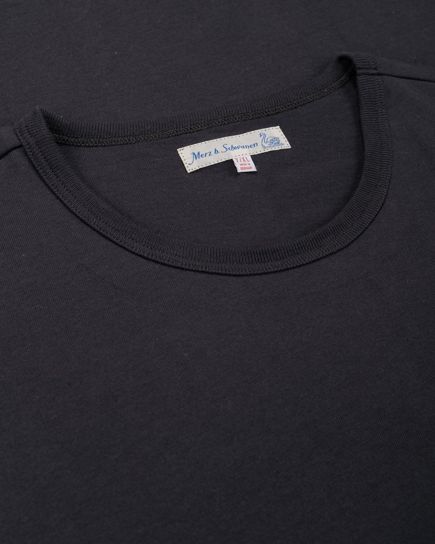 lost & found Merz B. Schwanen Merz B. Schwanen 2M15 Vintage Machine Refined T-Shirt Charcoal