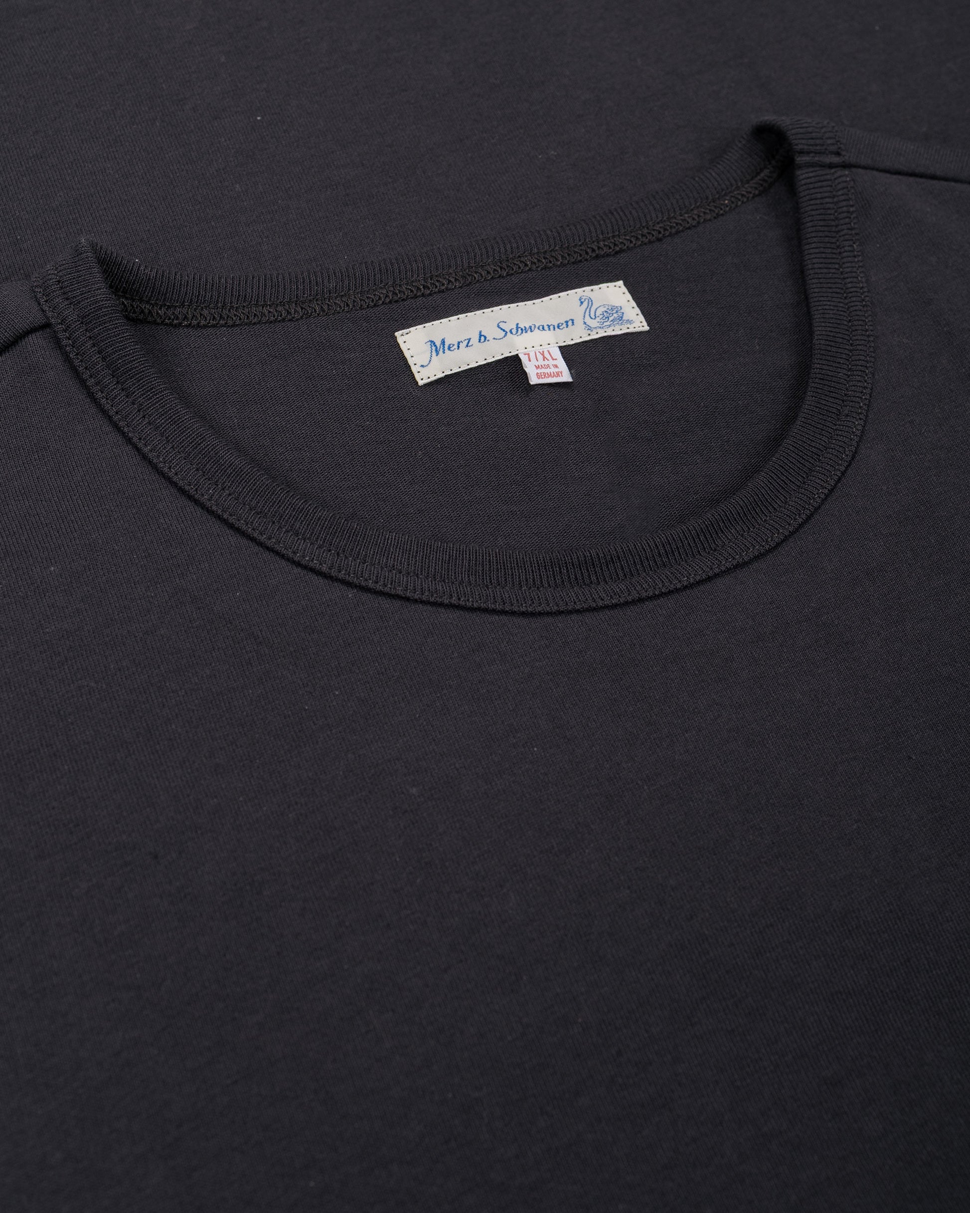 lost & found Merz B. Schwanen Merz B. Schwanen 2M15 Vintage Machine Refined T-Shirt Charcoal