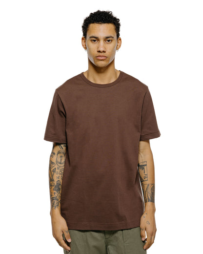 lost & found Merz B. Schwanen Merz B. Schwanen 2M15 Vintage Machine Refined T-Shirt Chocolate