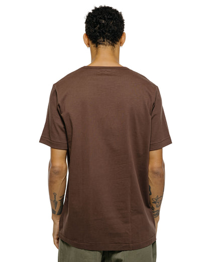 lost & found Merz B. Schwanen Merz B. Schwanen 2M15 Vintage Machine Refined T-Shirt Chocolate