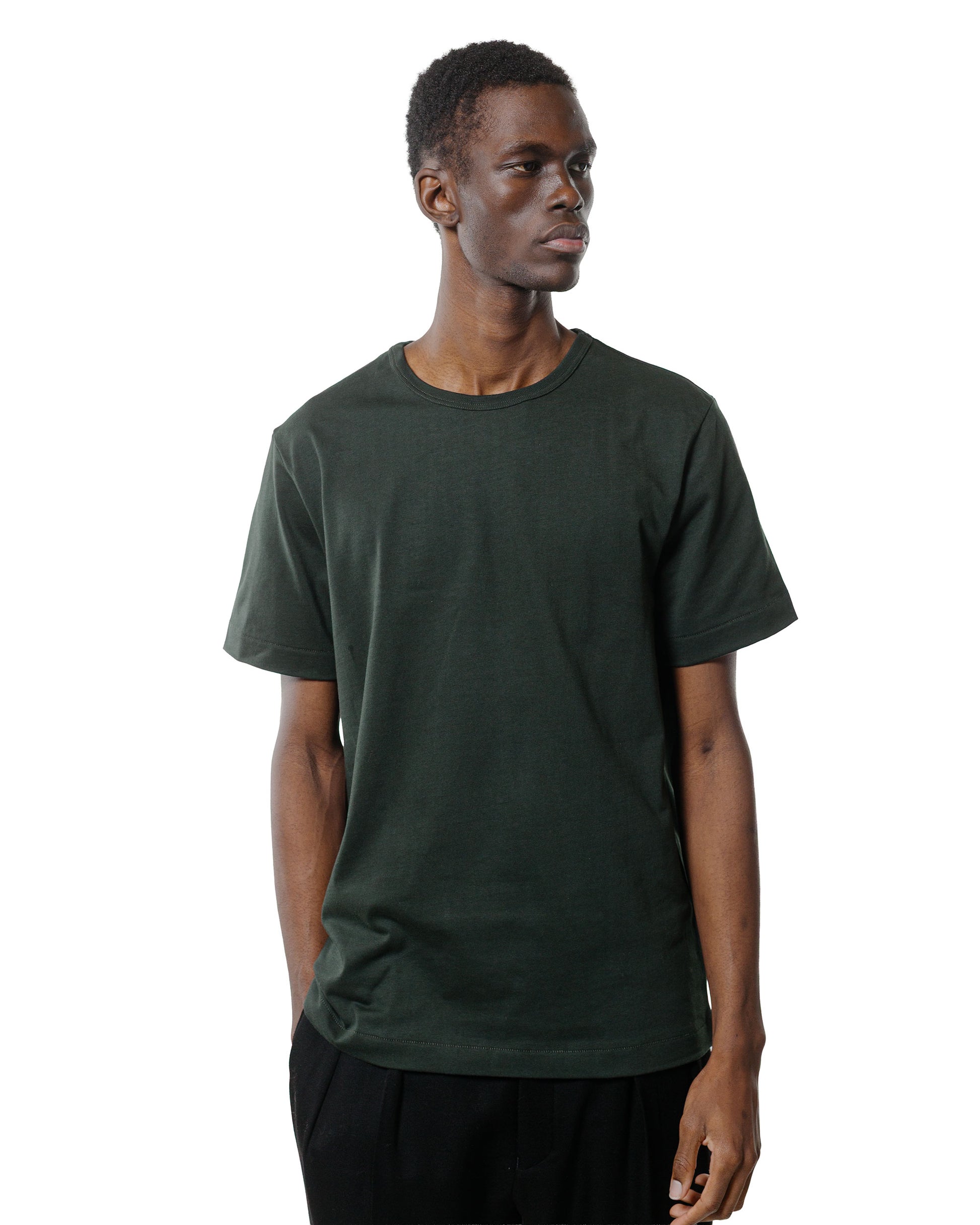 lost & found Merz B. Schwanen Merz B. Schwanen 2M15 Vintage Machine Refined T-Shirt Forest