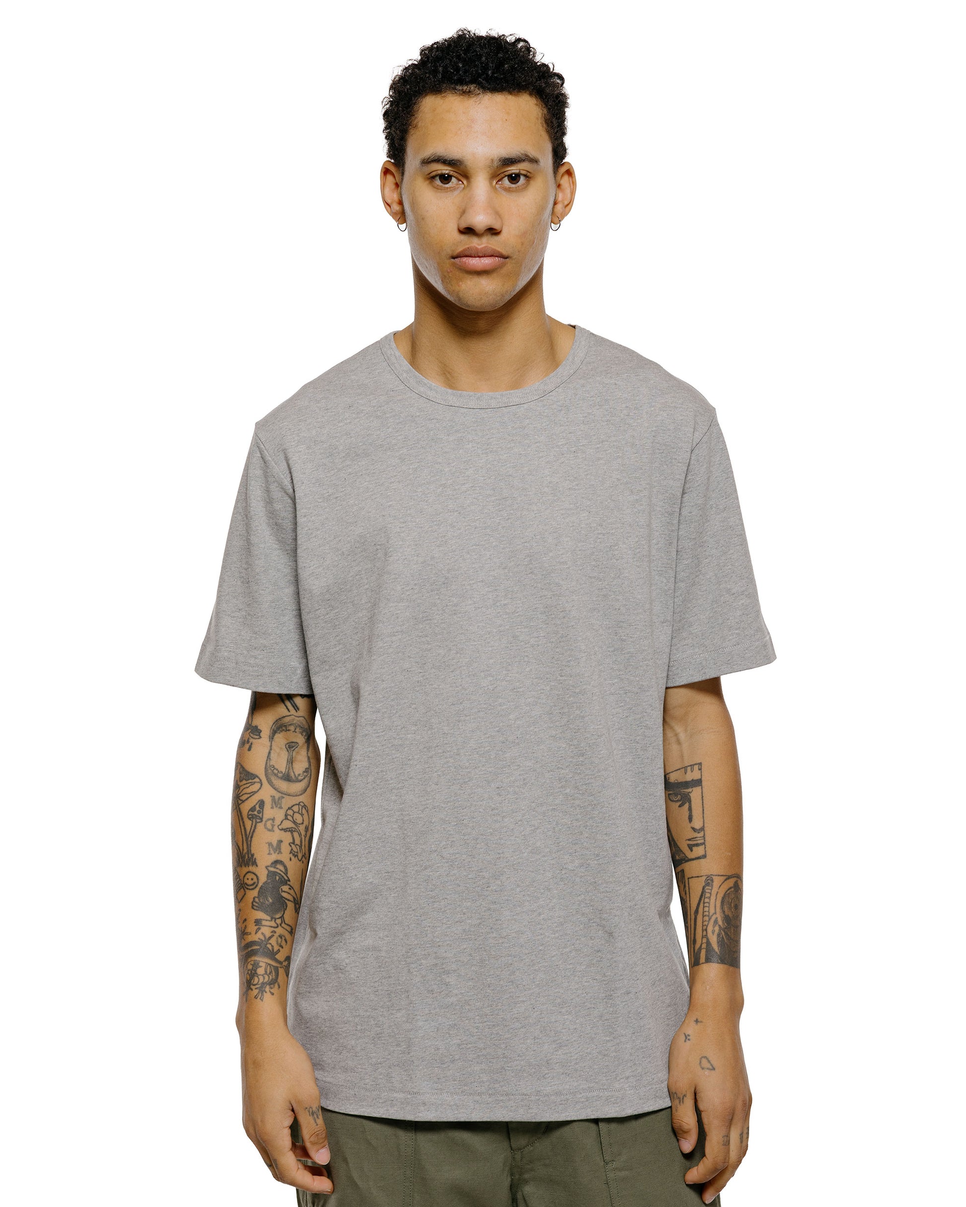 lost & found Merz B. Schwanen Merz B. Schwanen 2M15 Vintage Machine Refined T-Shirt Grey