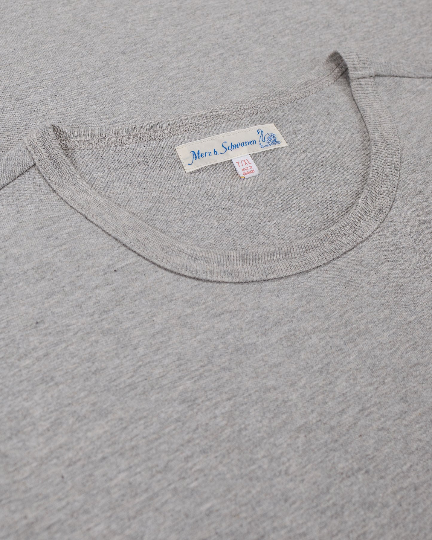 lost & found Merz B. Schwanen Merz B. Schwanen 2M15 Vintage Machine Refined T-Shirt Grey
