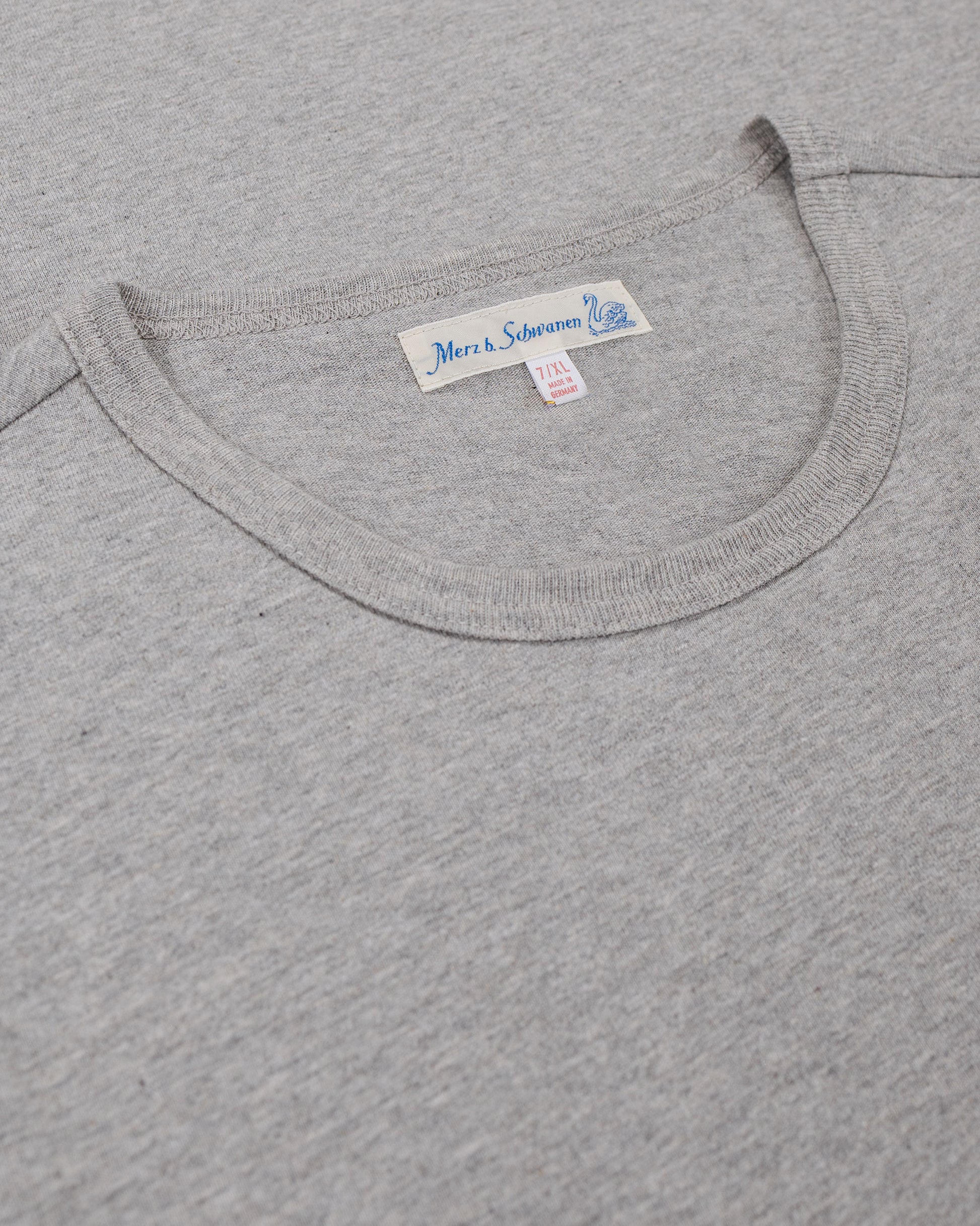 lost & found Merz B. Schwanen Merz B. Schwanen 2M15 Vintage Machine Refined T-Shirt Grey