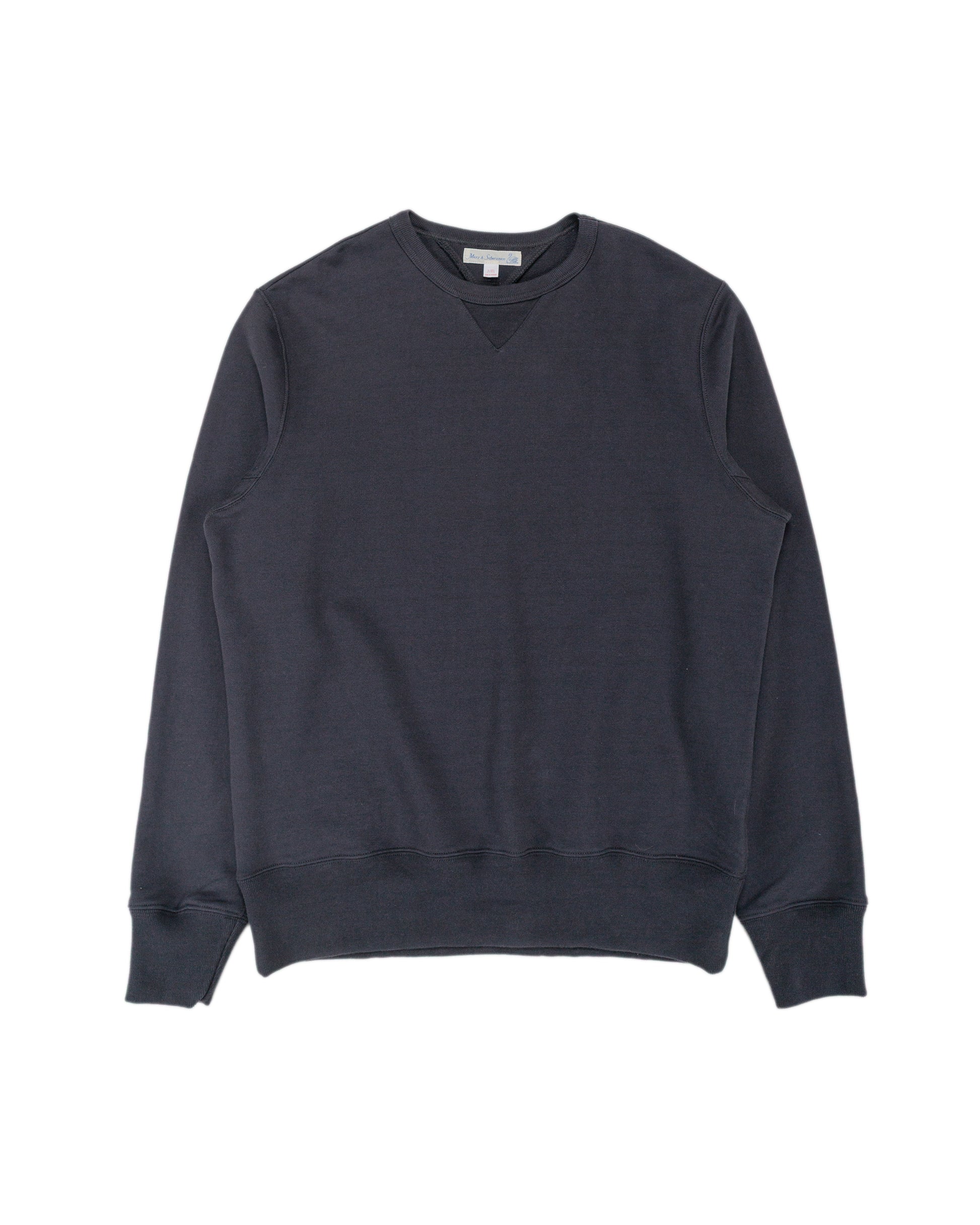 lost & found Merz B. Schwanen Merz B. Schwanen 3M46 Vintage Machine Fleece Sweatshirt Charcoal
