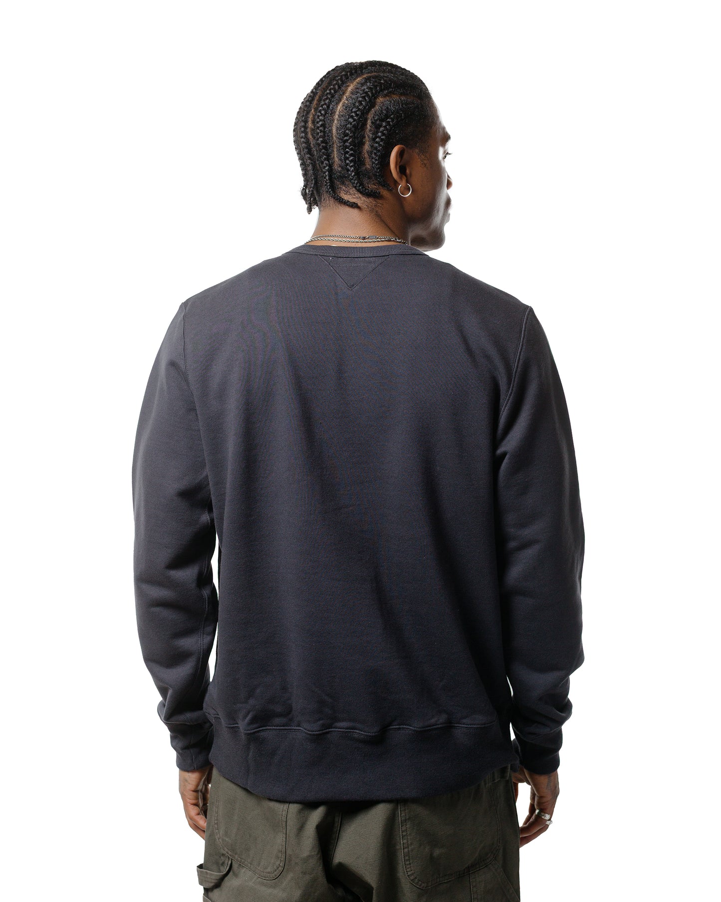 lost & found Merz B. Schwanen Merz B. Schwanen 3M46 Vintage Machine Fleece Sweatshirt Charcoal