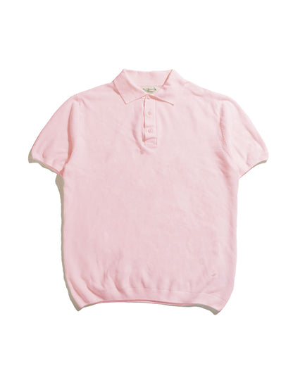 lost & found Merz B. Schwanen Merz B. Schwanen KPLP02 Knitted Polo Dusted Pink