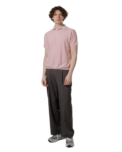 lost & found Merz B. Schwanen Merz B. Schwanen KPLP02 Knitted Polo Dusted Pink
