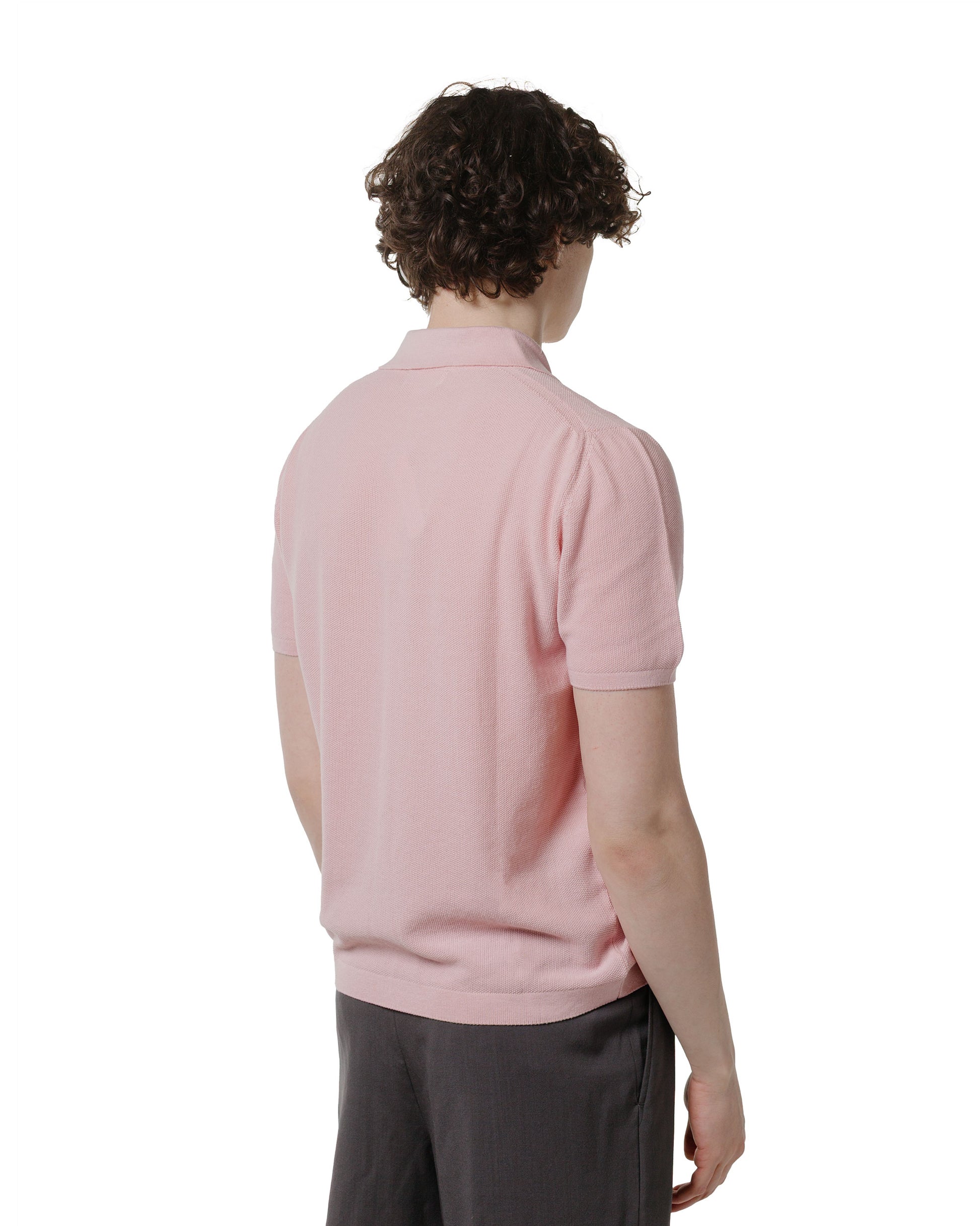 lost & found Merz B. Schwanen Merz B. Schwanen KPLP02 Knitted Polo Dusted Pink