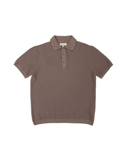 lost & found Merz B. Schwanen Merz B. Schwanen KPLP02 Knitted Polo Grain
