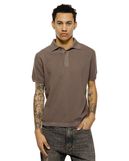 lost & found Merz B. Schwanen Merz B. Schwanen KPLP02 Knitted Polo Grain